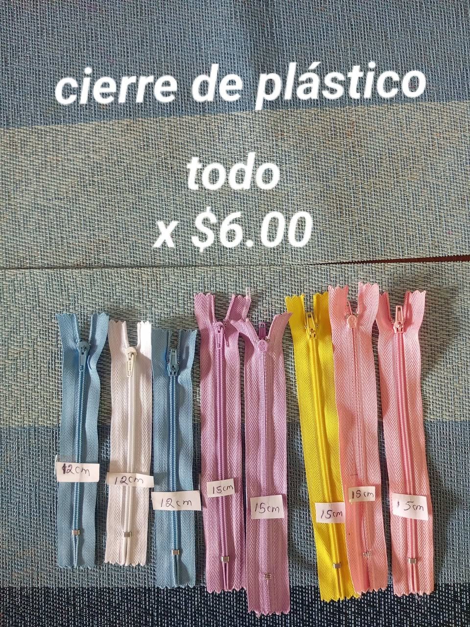 Cierres de Plástico — San José Tecoh