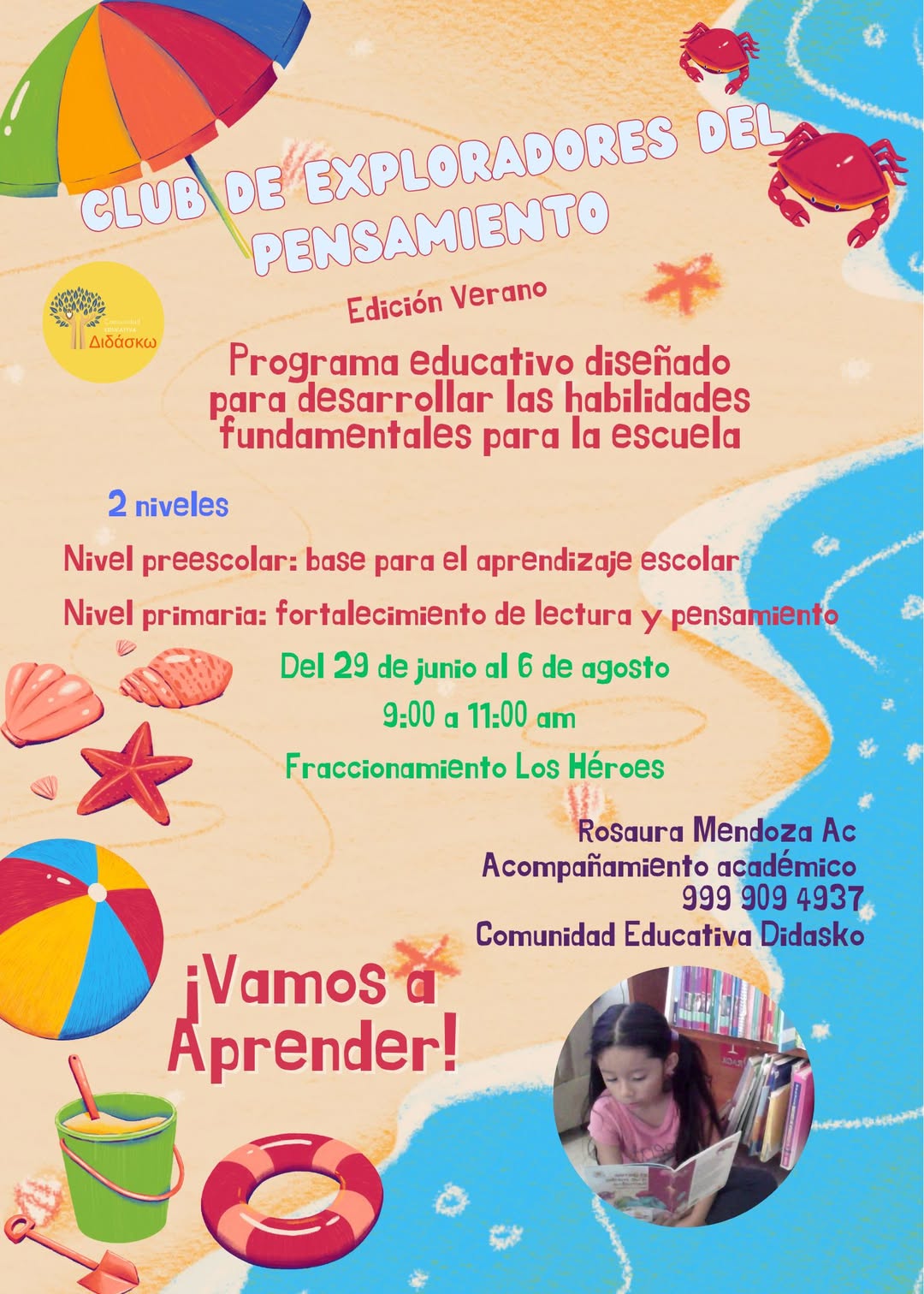 Club de Exploradores del Pensamiento Verano 2026