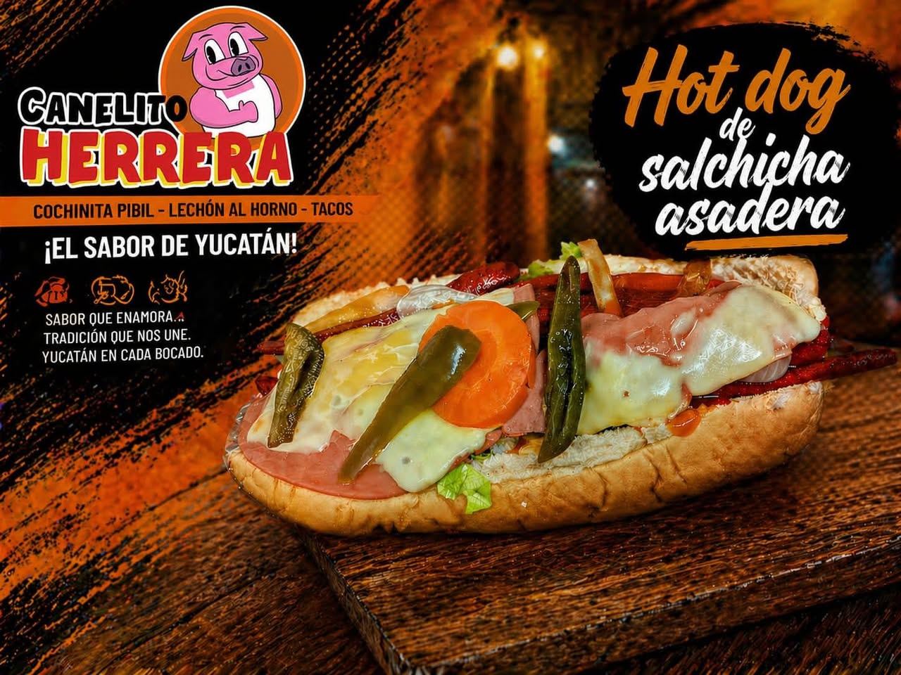 Cochinita Pibil y Lechón al Horno en Canelito Herrera