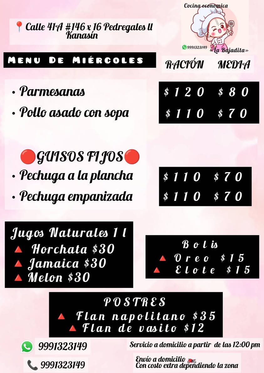 Cocina Económica La Bajadita