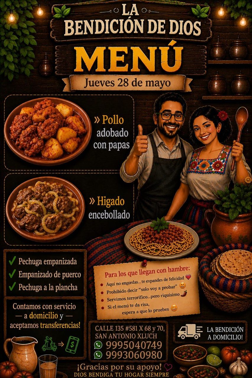 Cocina Económica La Bendición de Dios — San José Tecoh