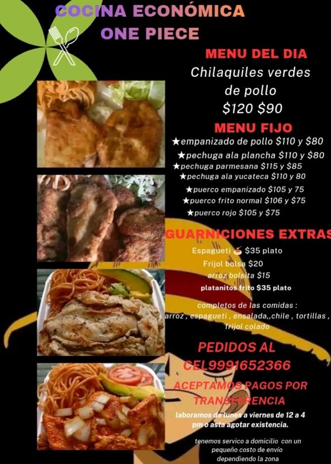 Cocina económica One Piece — San Camilo