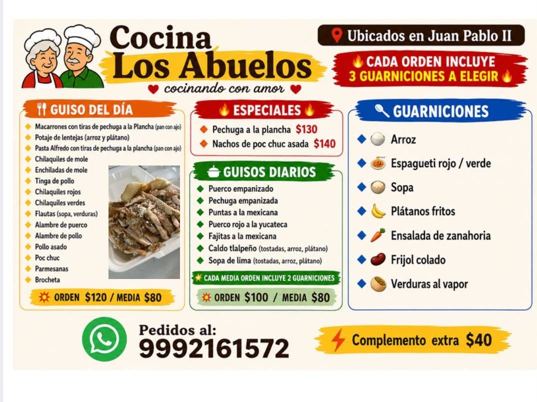 Cocina Los Abuelos — Zona Poniente