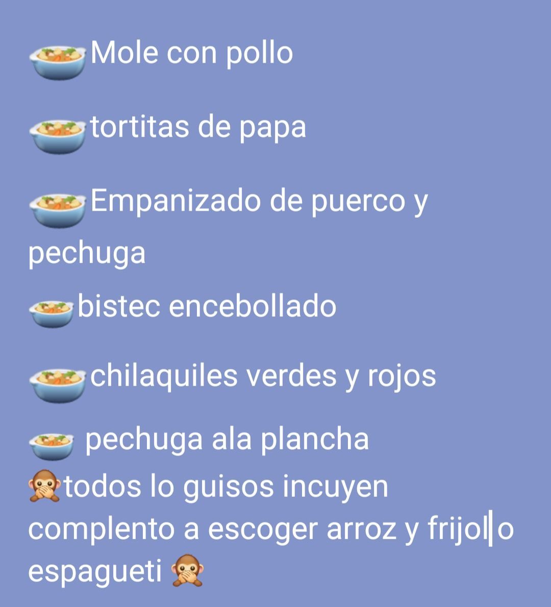Comida Criolla — Santa Cruz Palomeque