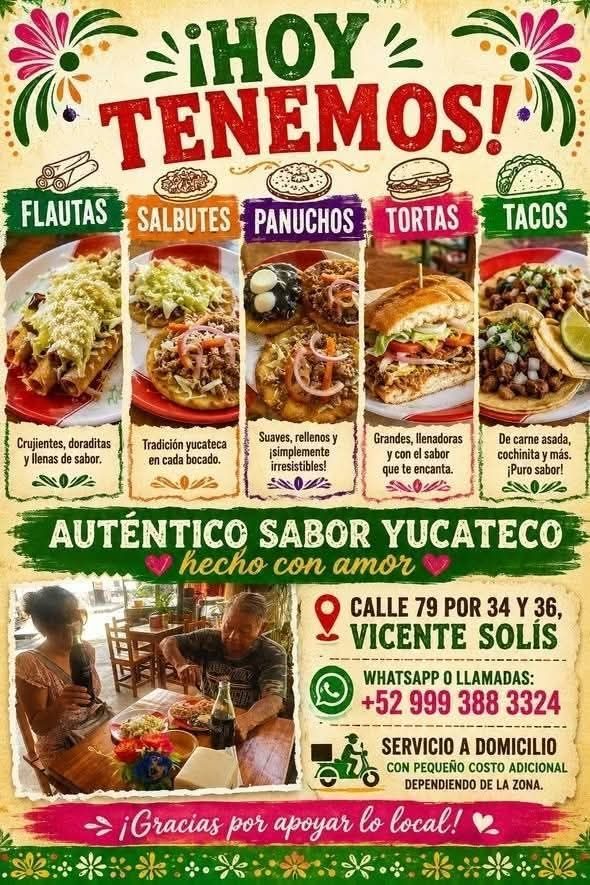 Comida Yucateca Vicente Solis — Cecilio Chi