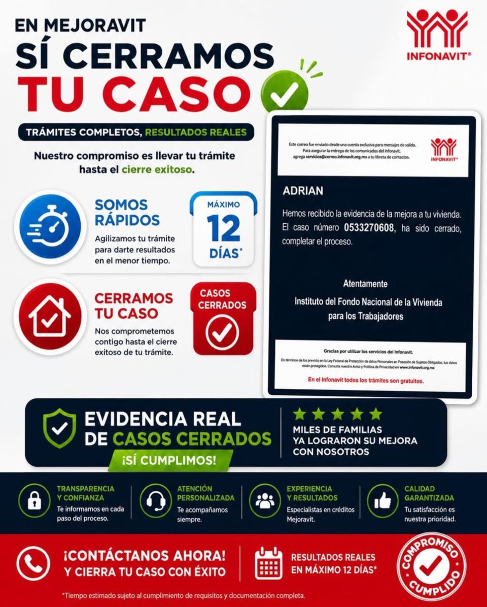 Crédito Mejoravit: Obtén hasta $163,000 en efectivo