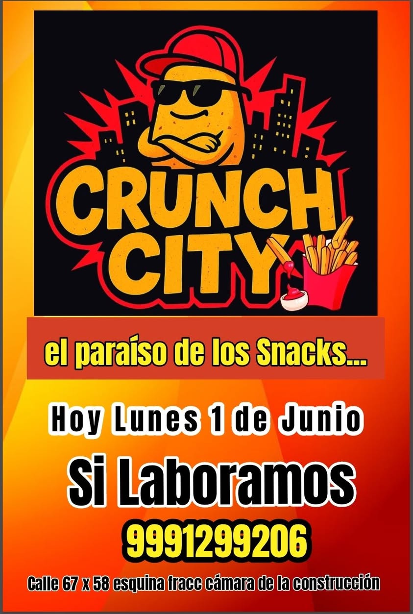Crunch City: El Paraíso de los Snacks para Lunes