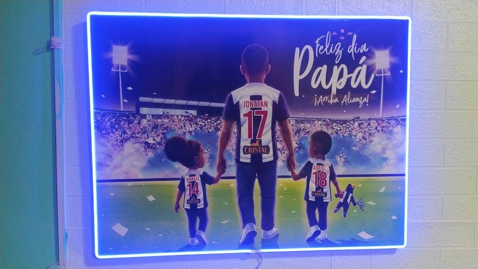 Cuadros con Luz LED Personalizados