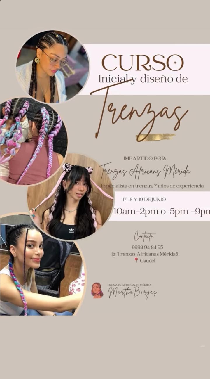 Curso de Trenzas Africanas
