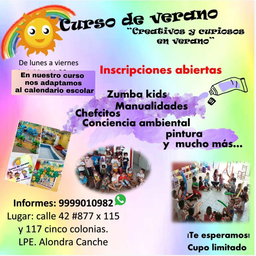 Curso de Verano Creativos y Curiosos