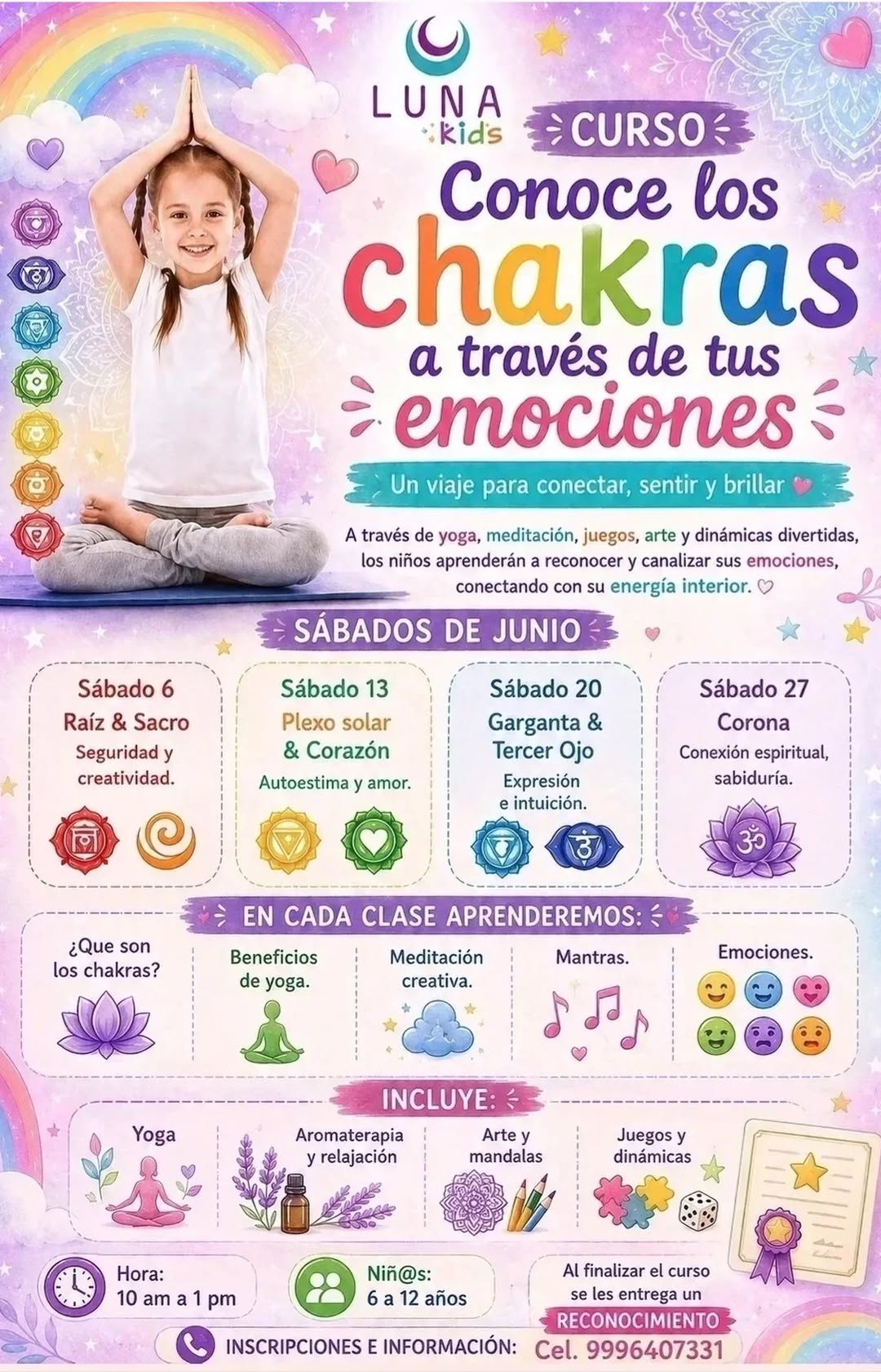 Curso Infantil Chakras y Emociones: Viaje de Conexión Interior