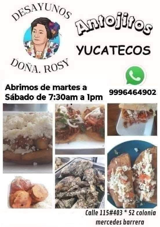 Desayunos y antojitos Doña Rosy — Dolores Otero