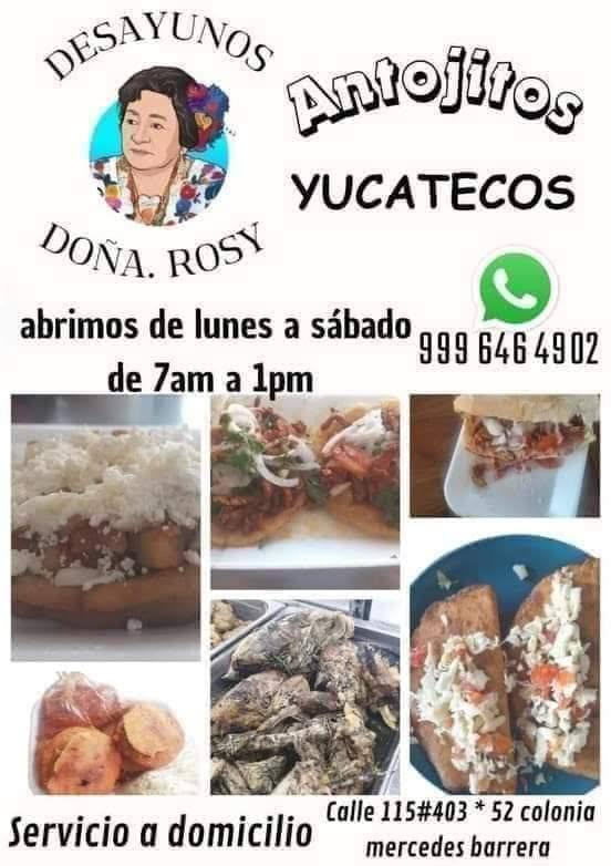 Desayunos y Antojitos Yucatecos Doña Rost