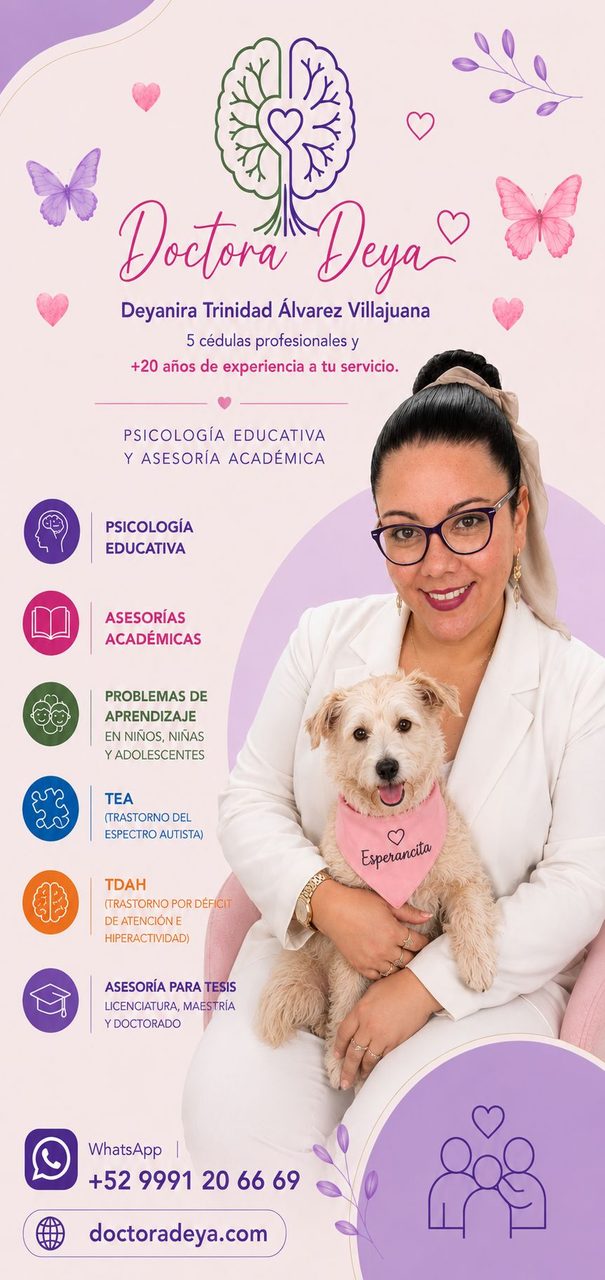 Doctora Deya - Psicología Educativa y Asesoría Académica