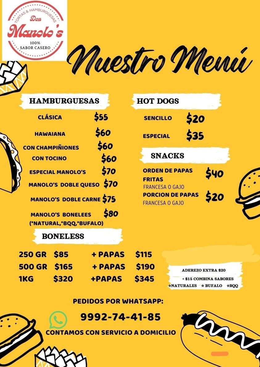 Don Manolo's Hamburguesas