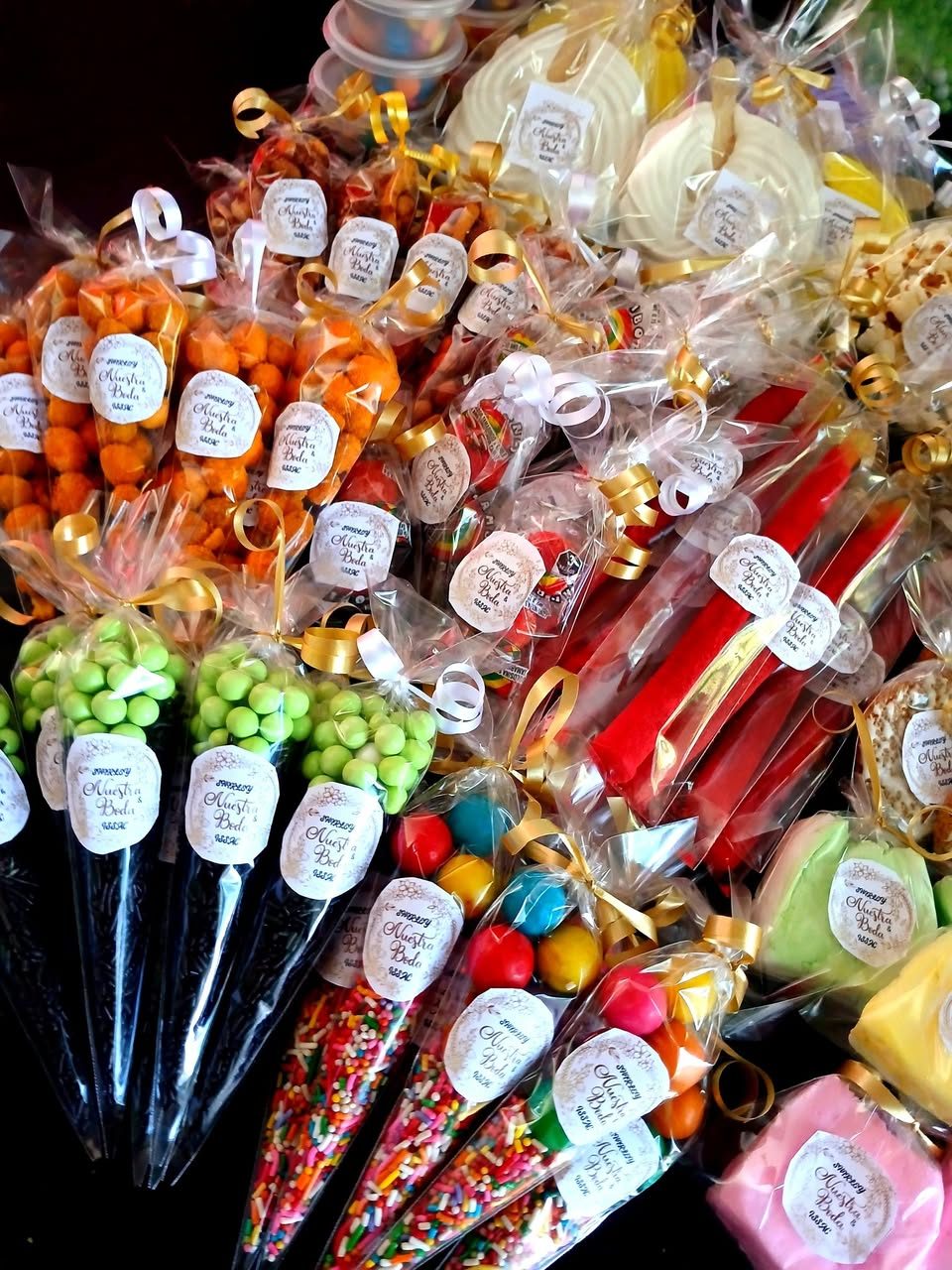Dulces empaquetados