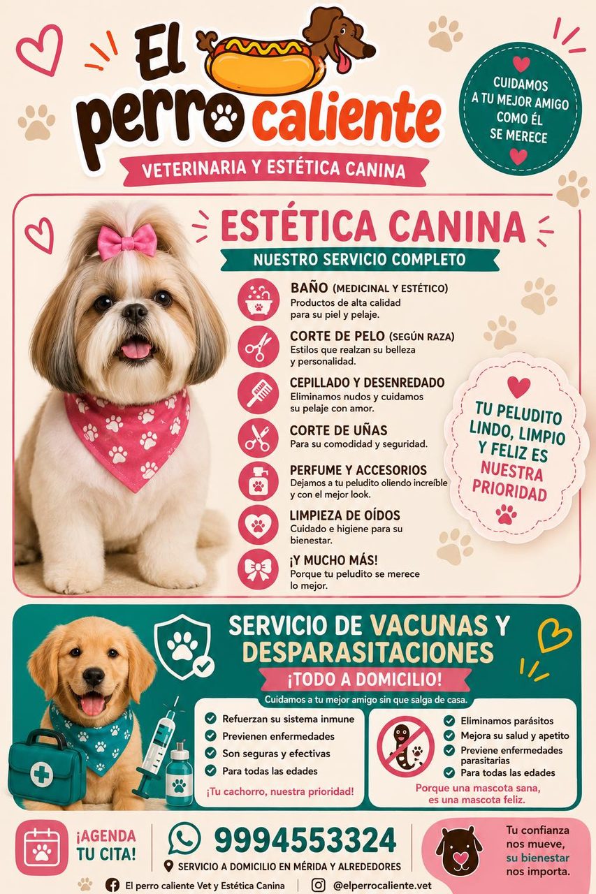 El Perro Caliente Vet y Estética Canina — Chenku