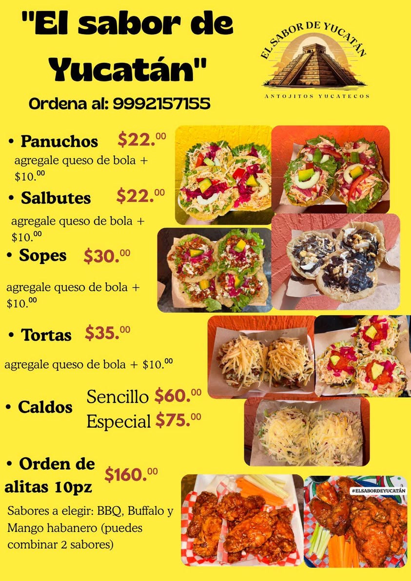 El Sabor de Yucatán: Antojitos Yucatecos, Panuchos y Sopes
