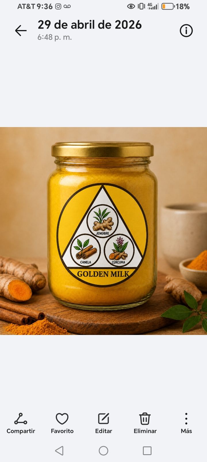 Especias y Golden Milk: Cúrcuma, Jengibre, Canela, Cardamomo y Leche Dorada