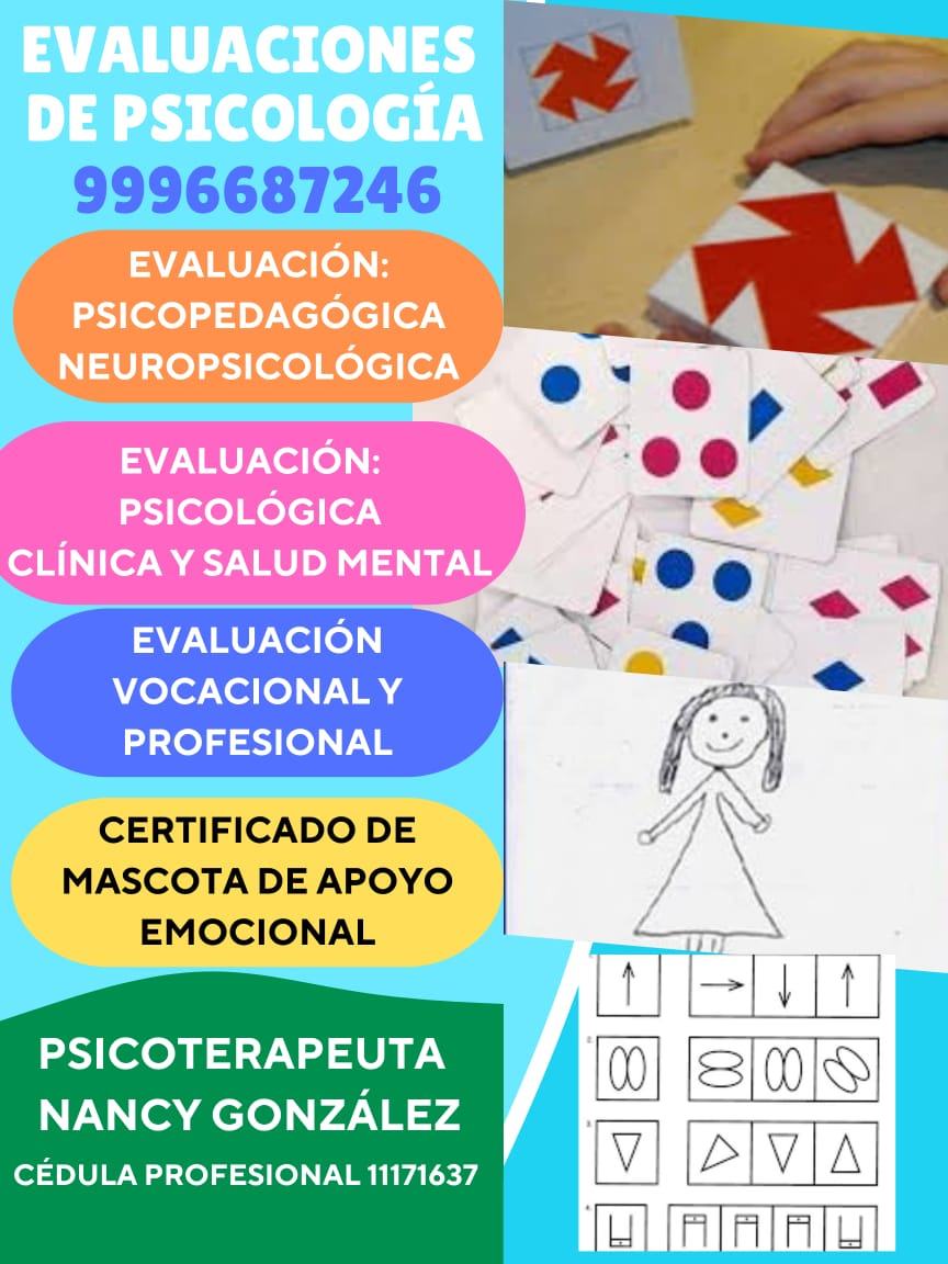 Evaluaciones Psicológicas y Certificaciones en Salud Mental y Desarrollo Personal