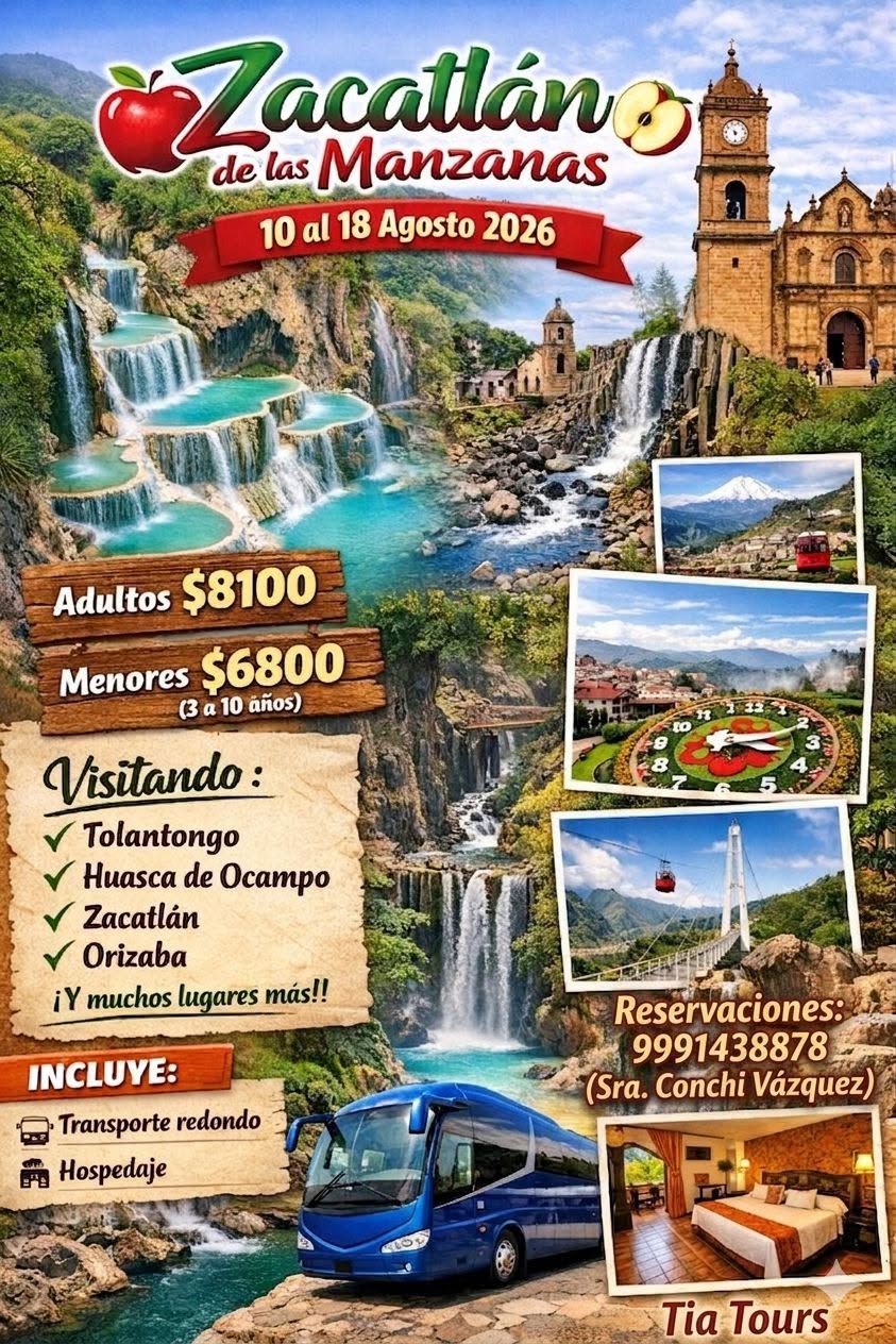 Excursión a Zacatlán de la Manzana