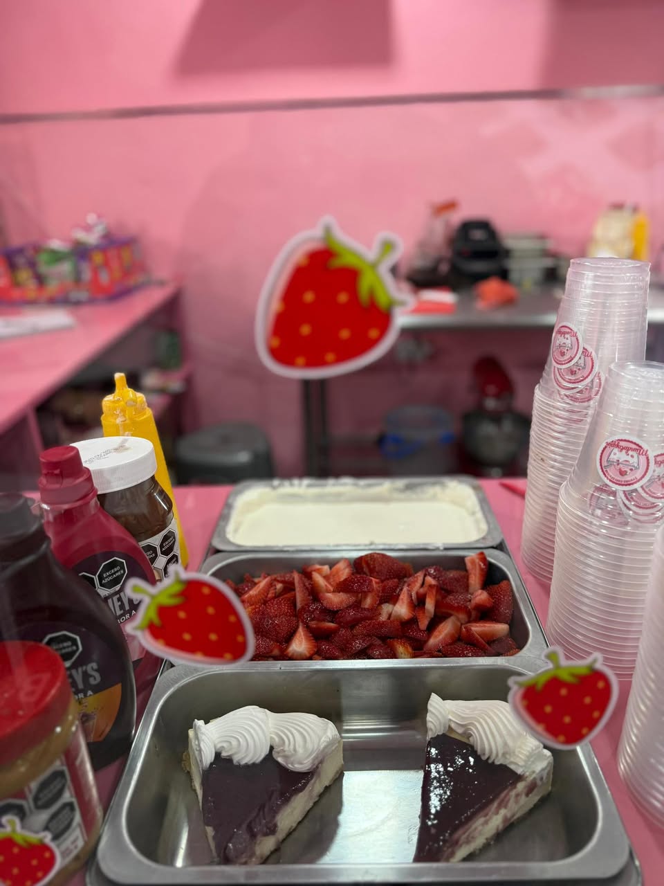 Fresas con Crema Caseras