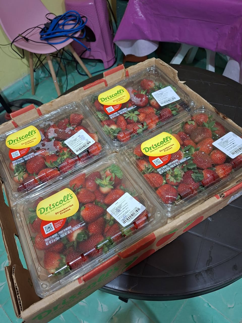 Fresas con Crema Varios Tamaños