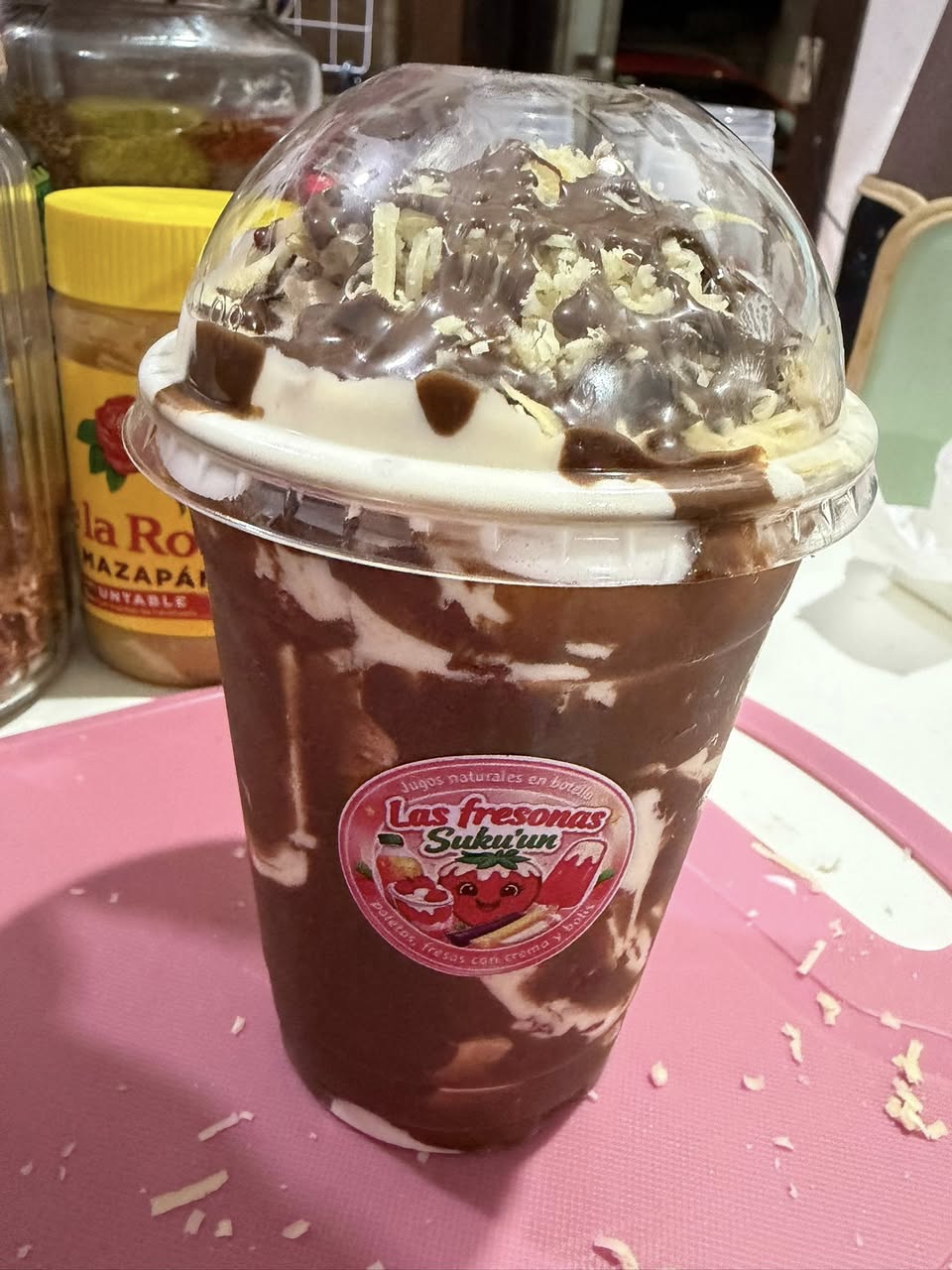 Fresas con Crema y Cafés Fríos en Centro