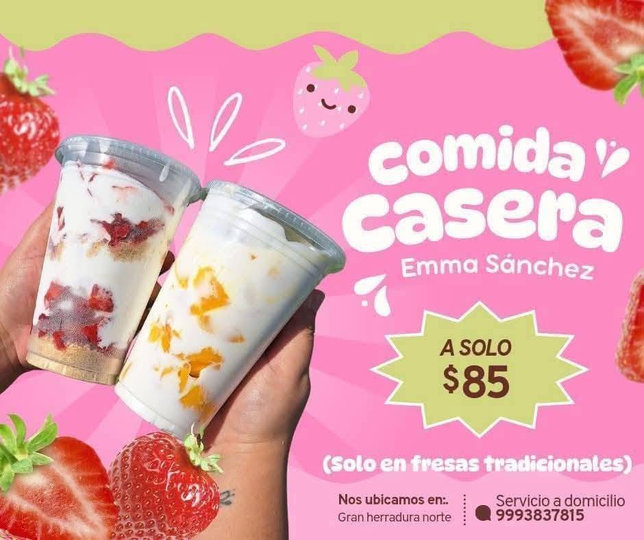 Fresas con Crema y Postres Artesanales