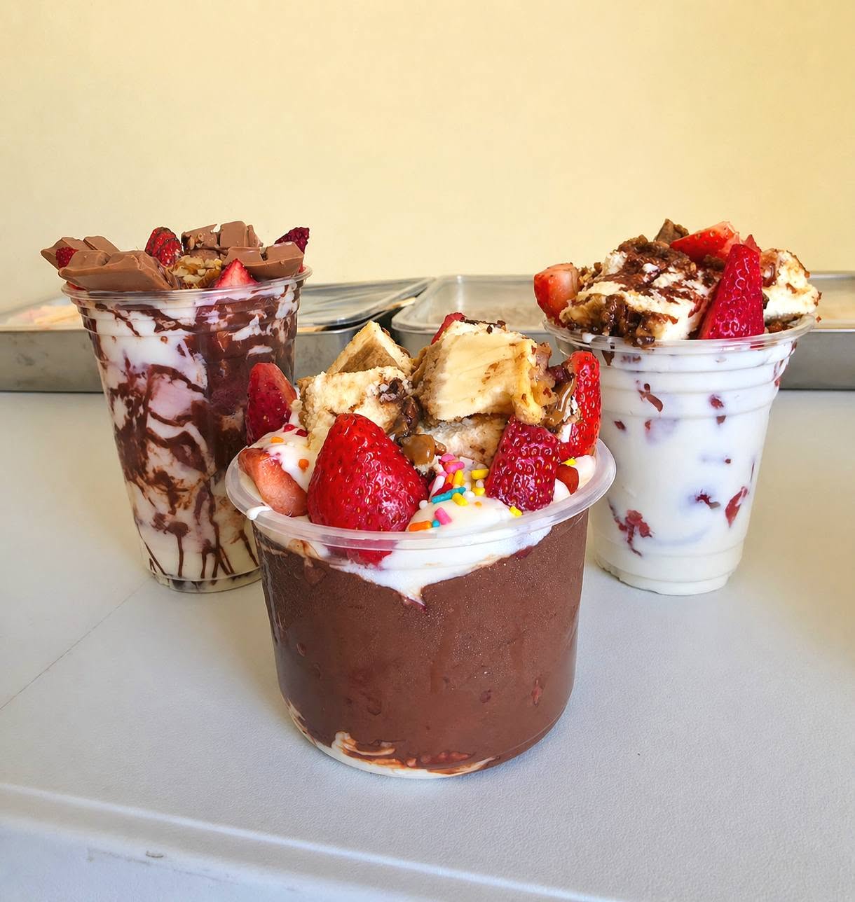 Fresas con Crema y Rebanafresas