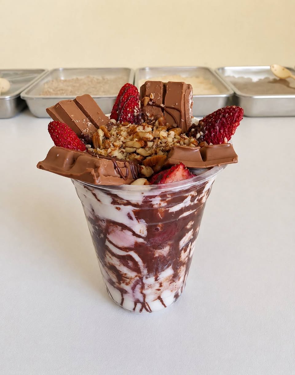 Fresas con Crema y Rebanafresas