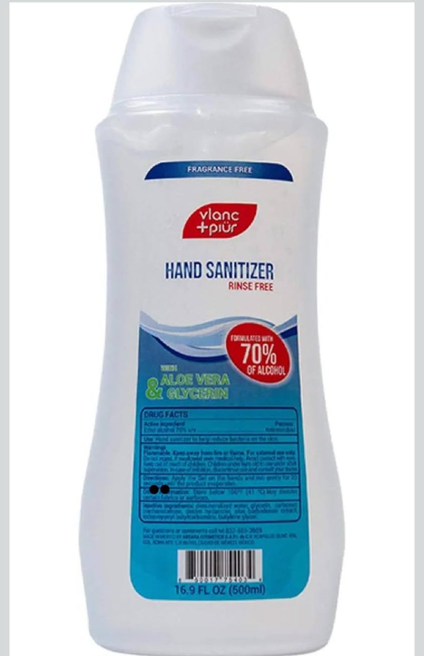 Gel Antibacterial Vlanc+ Piür