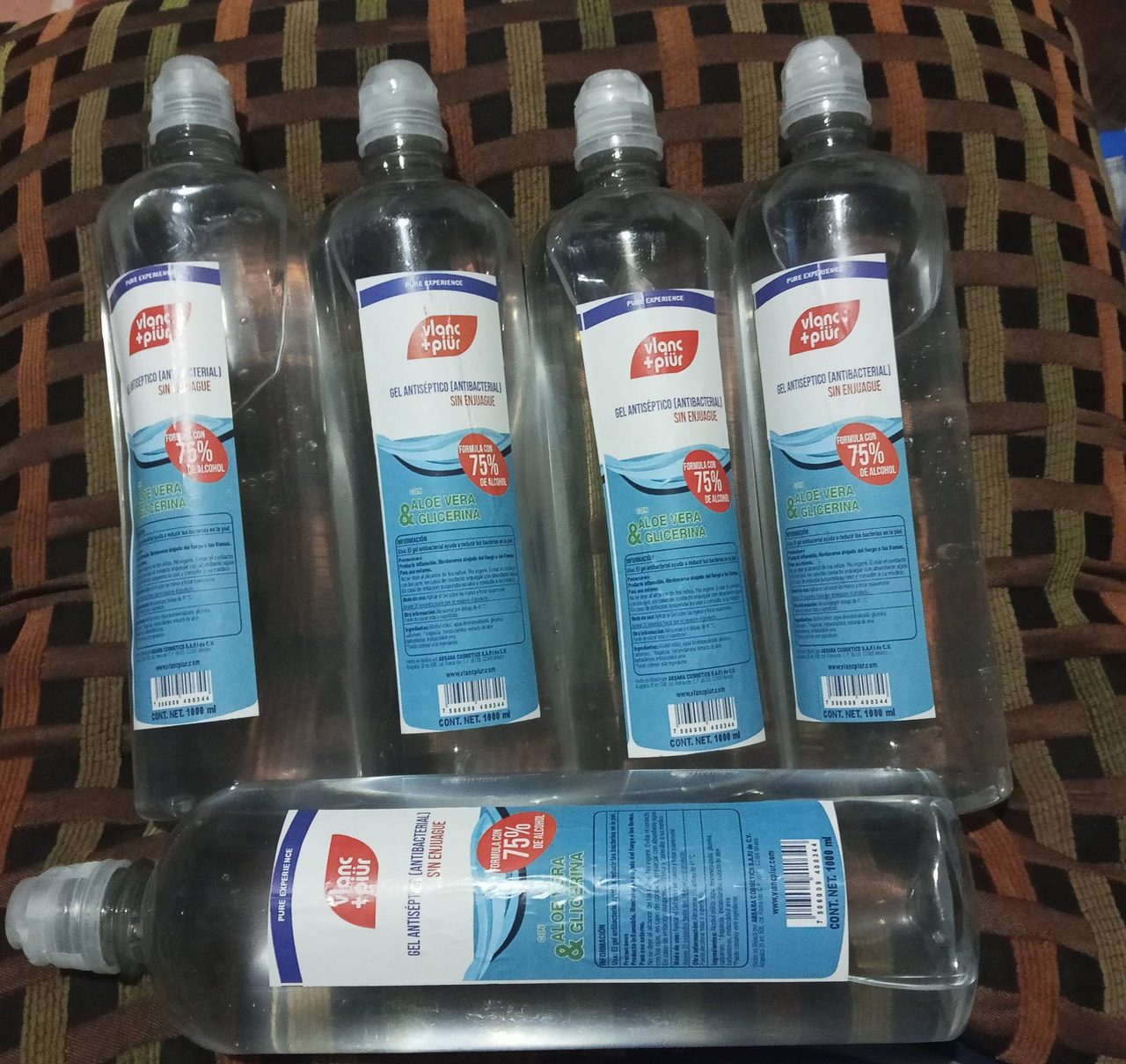 Gel Antibacterial Vlanc+ Piür
