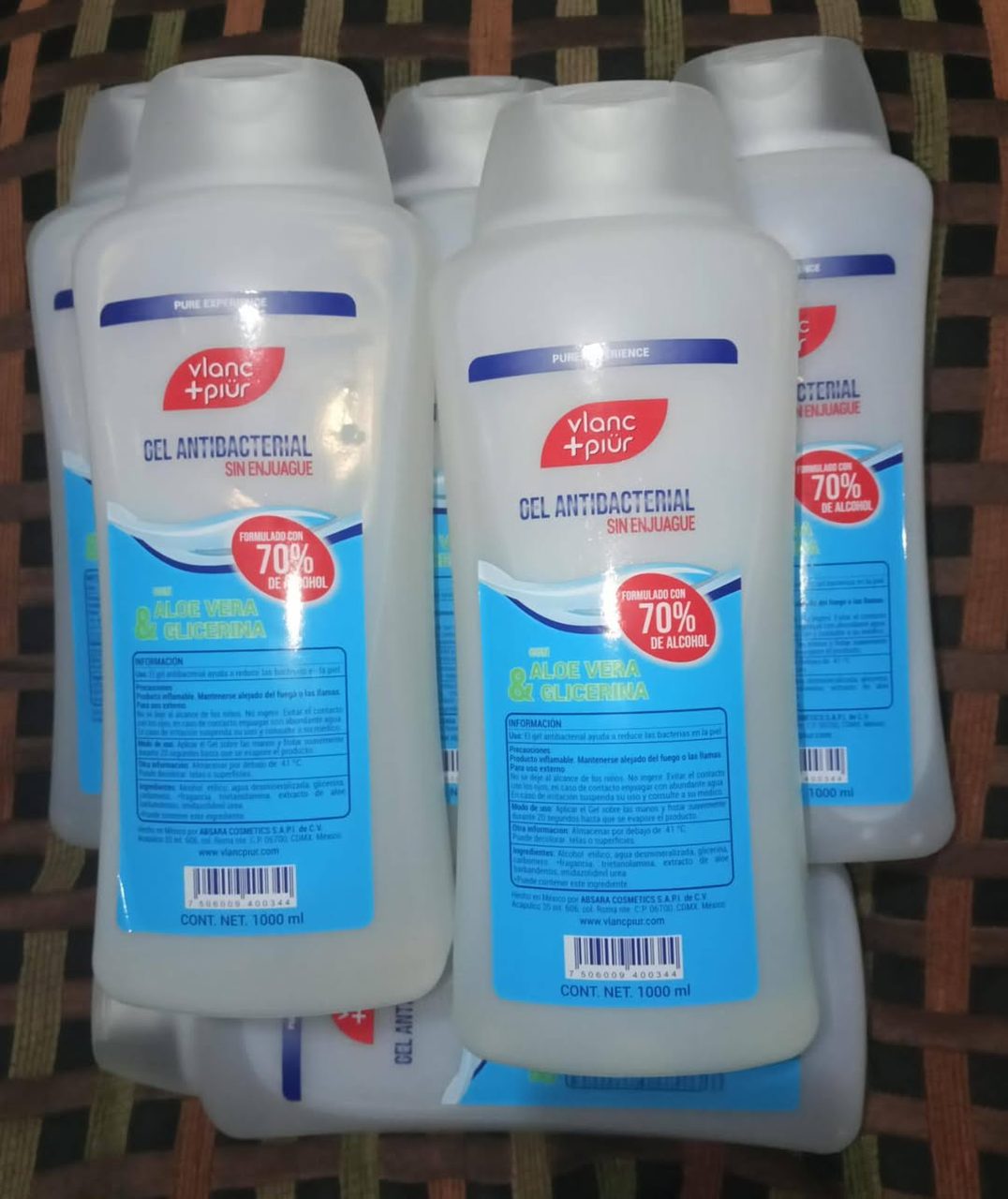 Gel Antibacterial Vlanc+ Piür