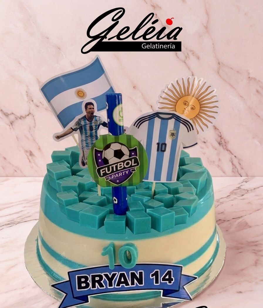 Geleia Gelatinería: Gelatinas Personalizadas con Topper Cake para tus Fiestas
