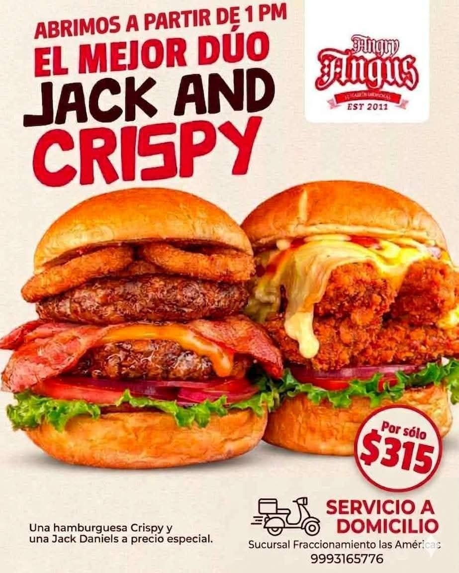 Hamburguesas Jack and Crispy
