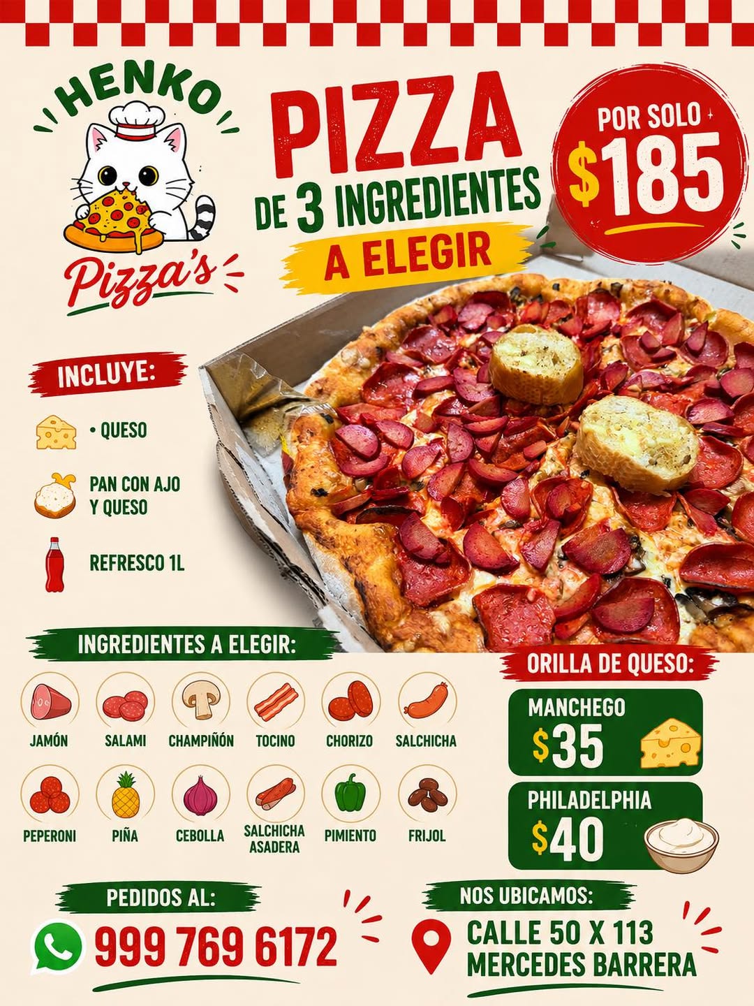Henko Pizza's