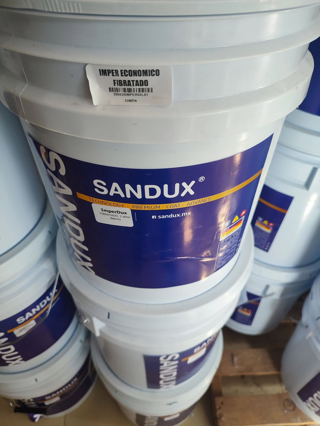 Impermeabilizante Fibratado SANDUX: Protección de 3 años para tu hogar