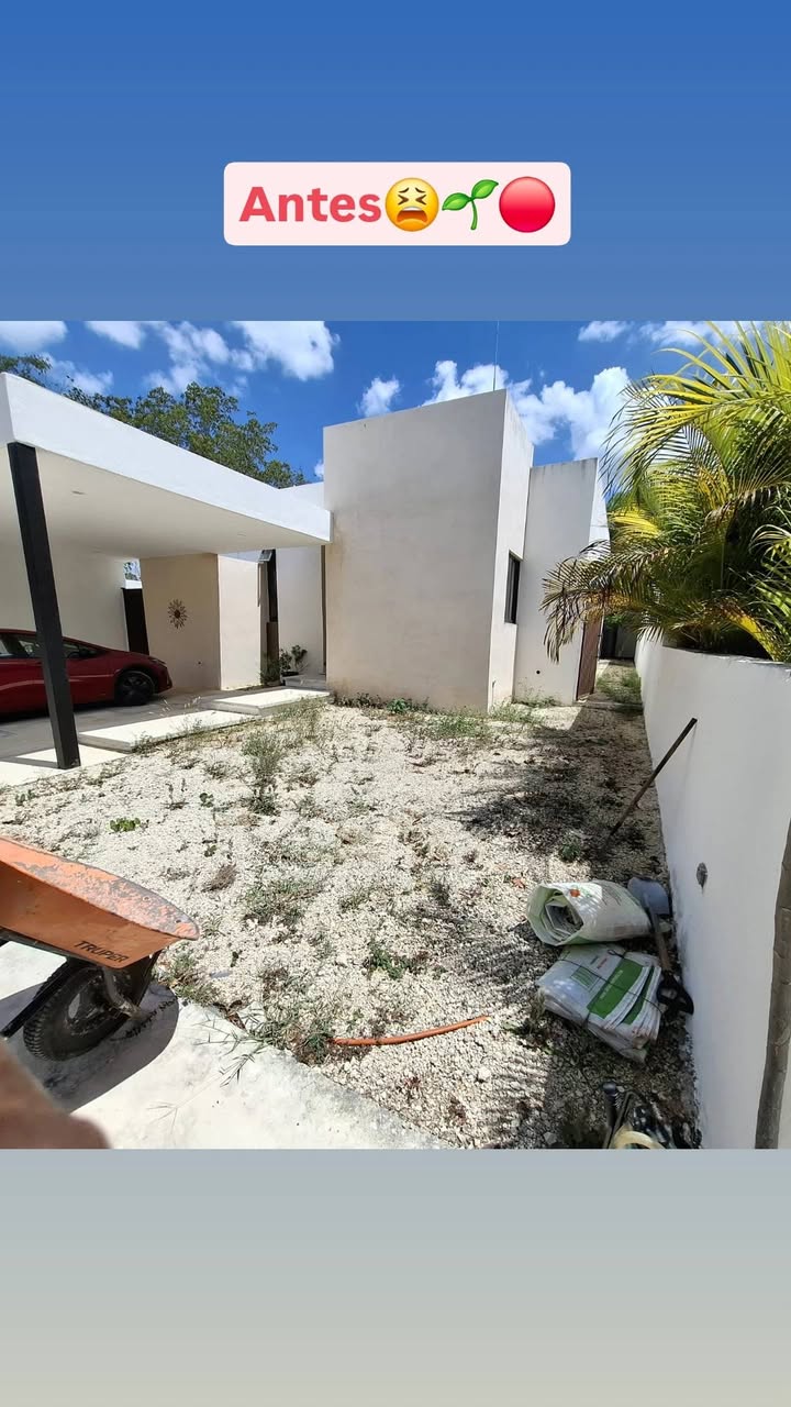 Instalación completa de gravilla, deshierbe y limpieza para tu jardín