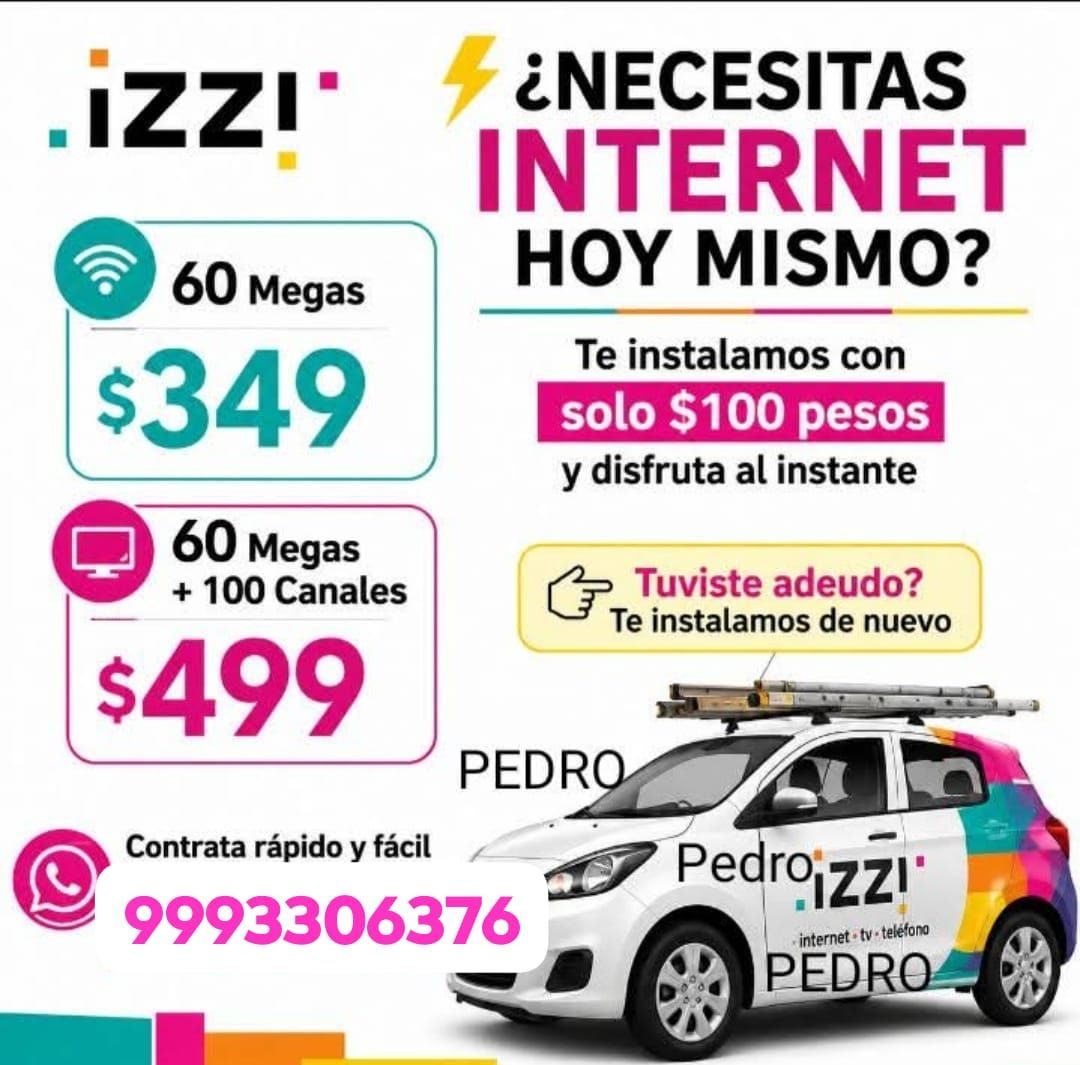 Instalación de Internet Izzi — Vergel