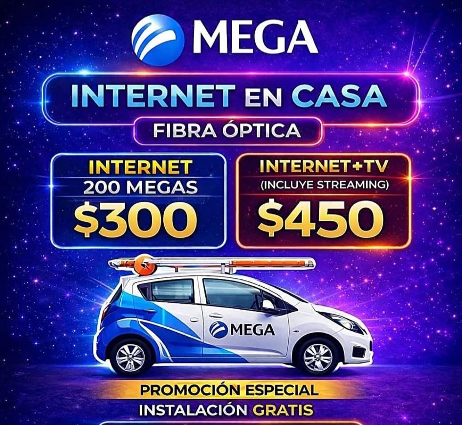 Internet Fibra Óptica — Polígono 108