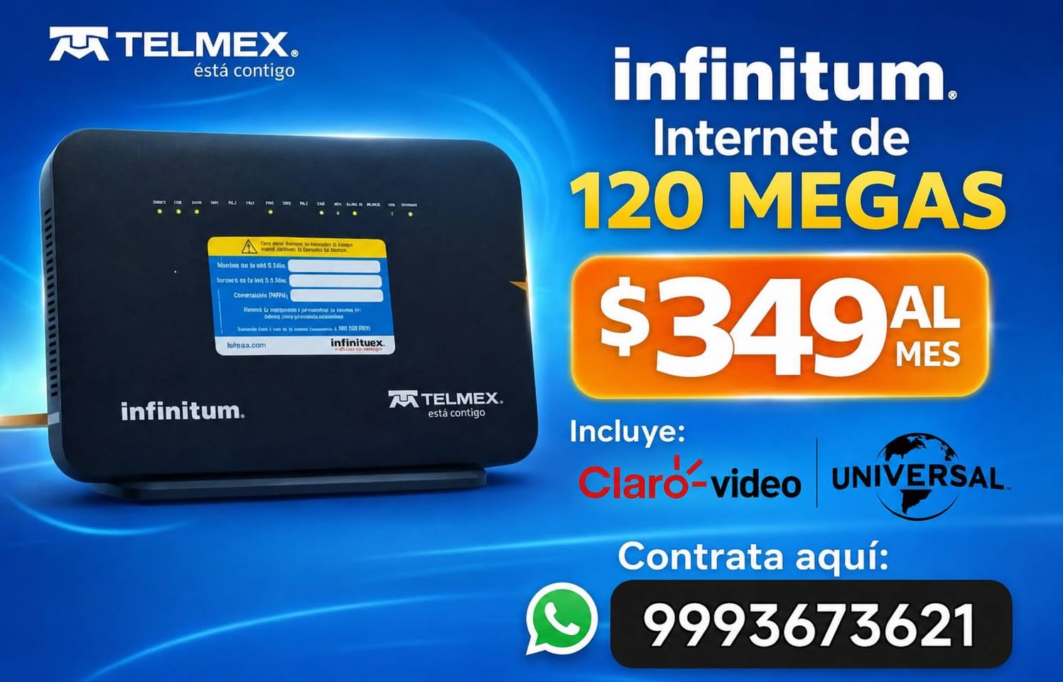 Internet Telmex Infinitum: Streaming sin Pago Inmediato y Instalación Gratuita