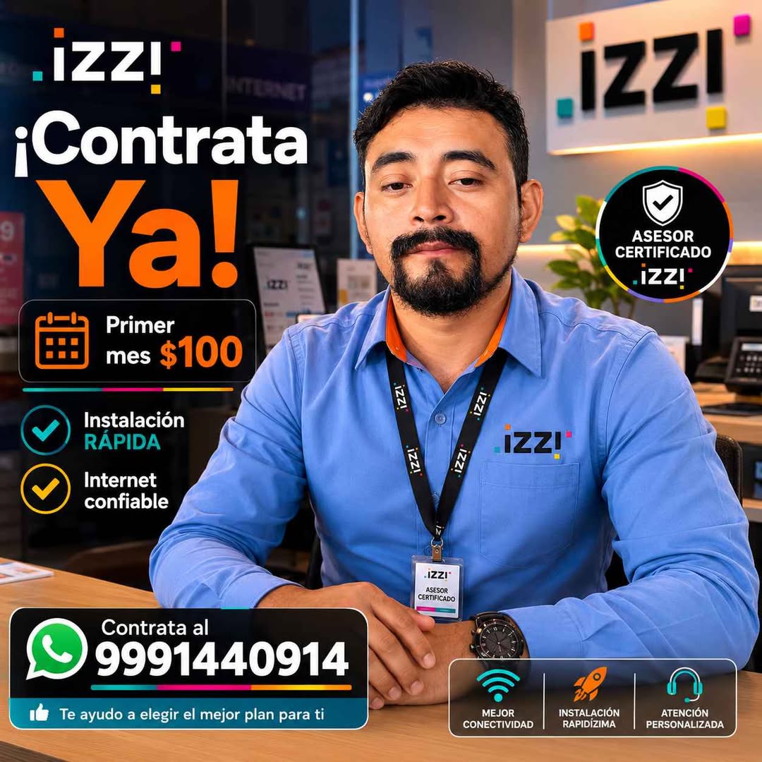 IZZI Internet Ilimitado: Instalación Rápida y Asesoría Personalizada