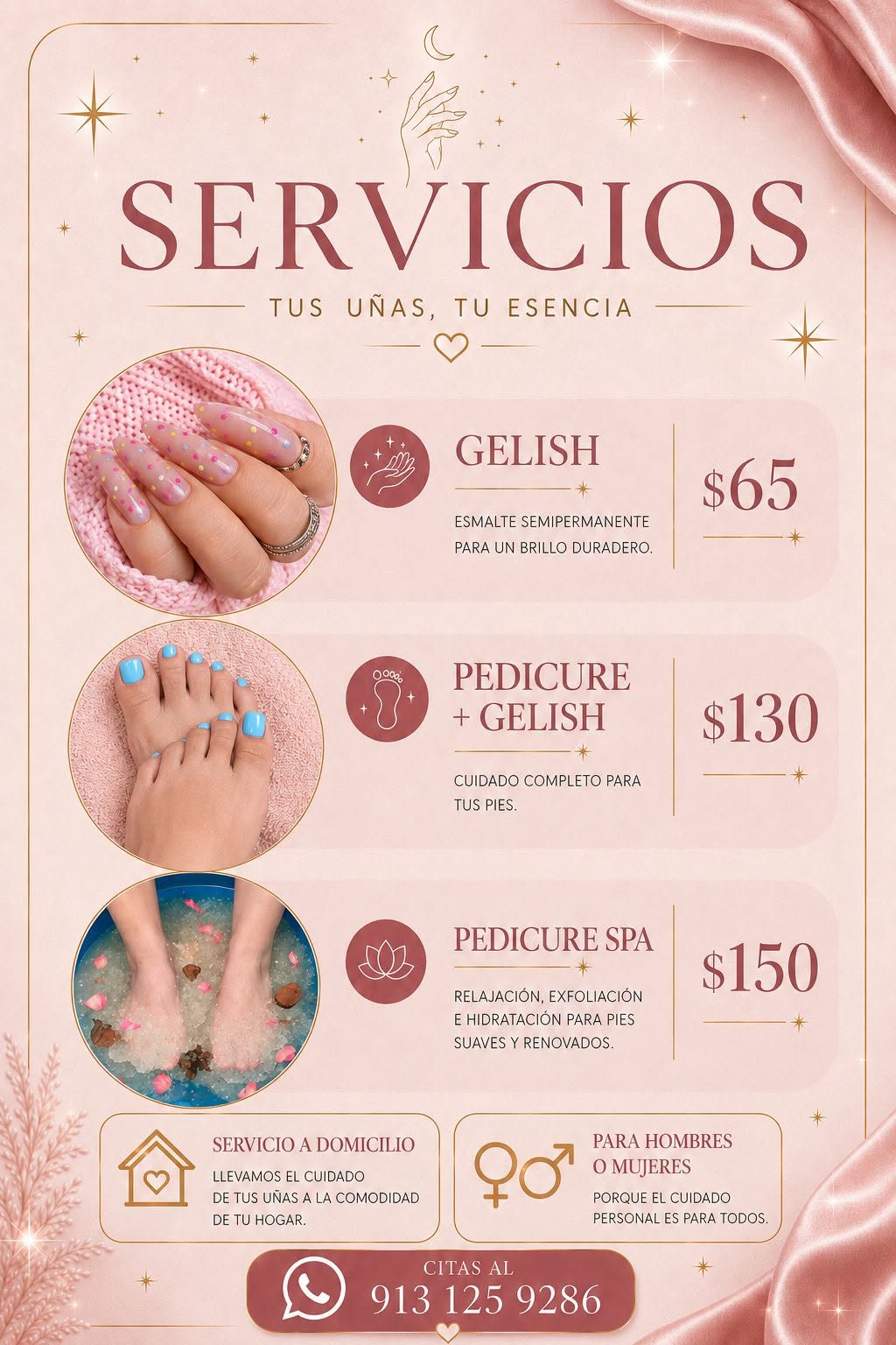 Jaqueline Tamayo - Servicios de uñas