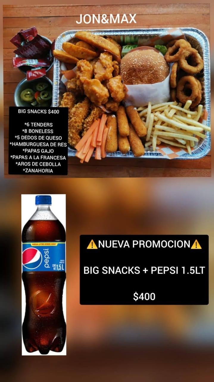 JON&MAX. BIG SNACKS — Chenku