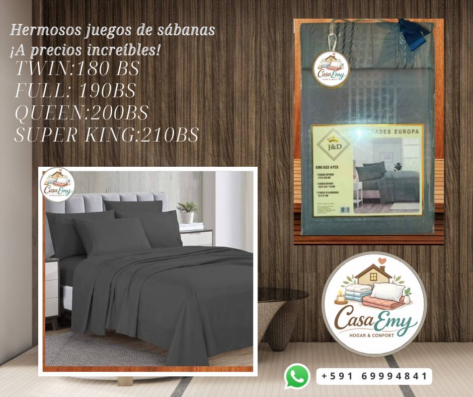 Juegos de Sábanas y Ropa de Cama con Precios Increíbles para tu Hogar