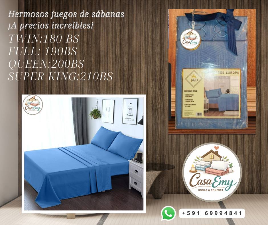 Juegos de Sábanas y Ropa de Cama con Precios Increíbles para tu Hogar