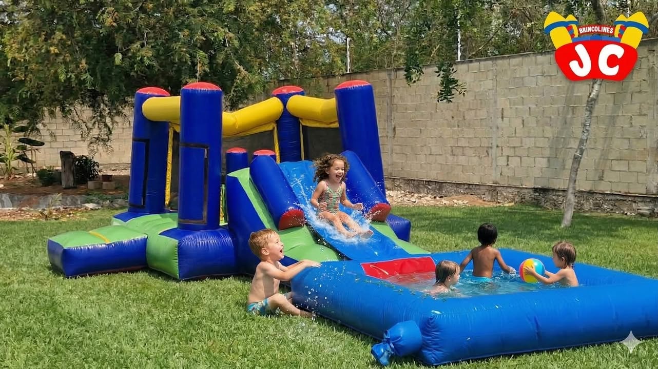 Jumping Club: Renta de Brincolines y Juegos Extremos para tu Pool Party