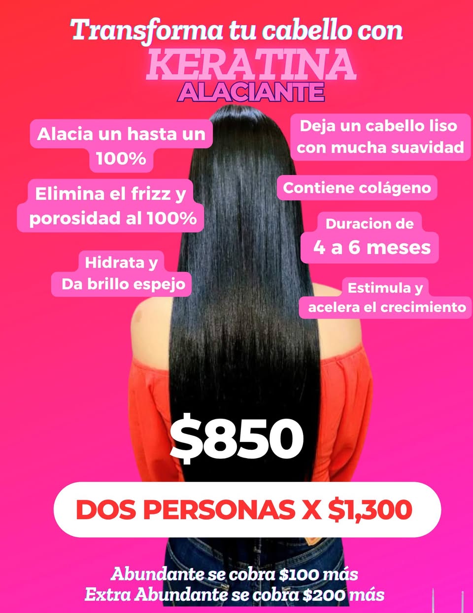 Keratina Alaciante y Servicios de Belleza