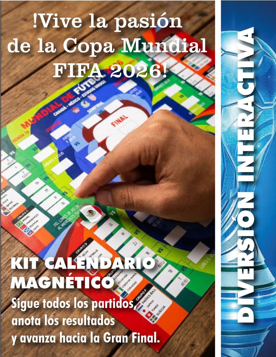 Kit Calendario Magnetico FIFA 2026